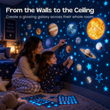 TibaToes™ Glow-in-the-Dark Space Sticker Set