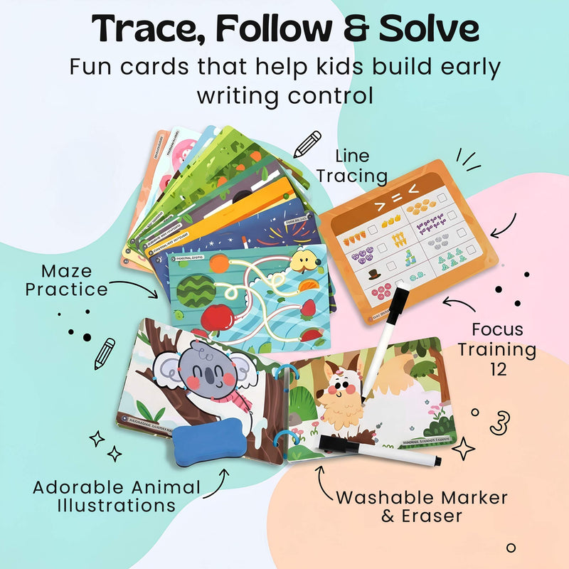 TibaToes™ Pen Control Busy Book