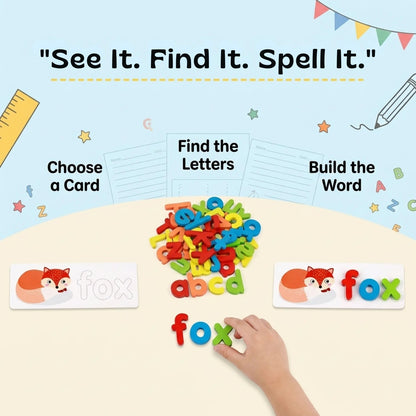 TibaToes™ See & Spell Letter Matching Game
