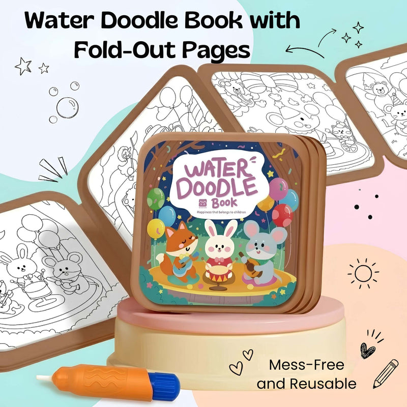 TibaToes™ WaterDoodle Reusable Drawing Book