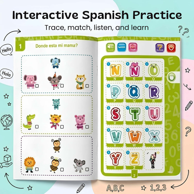 TibaToes™ Spanish Touch & Learn Sound Book