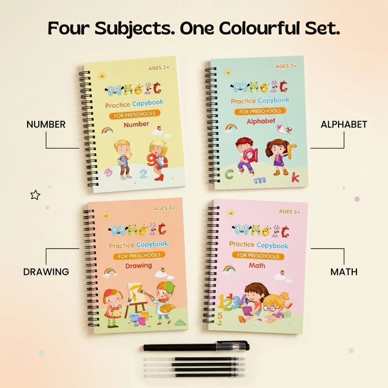 TibaToes™ Magic Practice Copybook Set