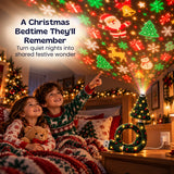 TibaToes™ ChristmasGlow Tree Projector Light