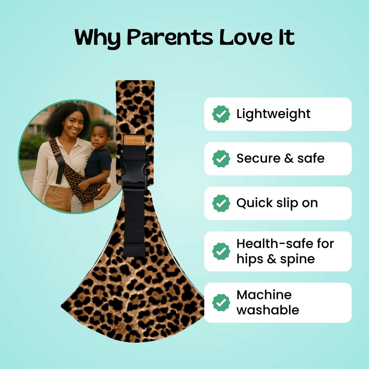 TibaToes™ TibaHug Carrier