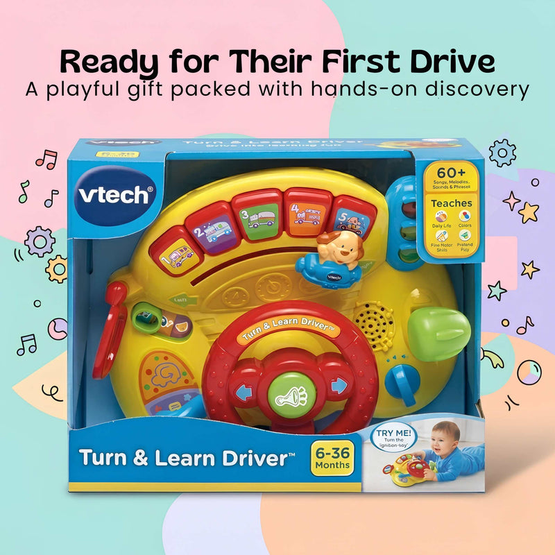 TibaToes™ LittleDriver Learning Steering Wheel
