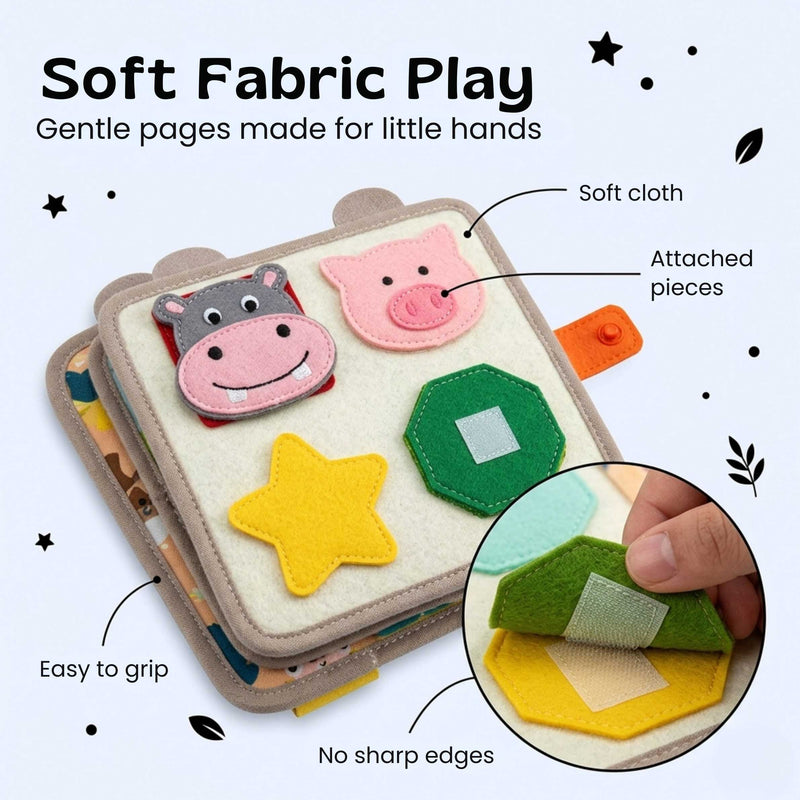 TibaToes™ BusyBuddy Fine Motor Book