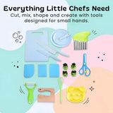 TibaToes Montessori Kitchen Prep Set