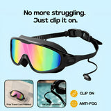 TibaToes™ Adult Clip-On Swim Goggles