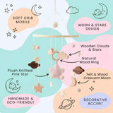 TibaToes™ Wooden Baby Mobile
