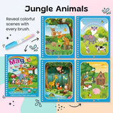 TibaToes™ Mess-Free Reusable Water Coloring Books