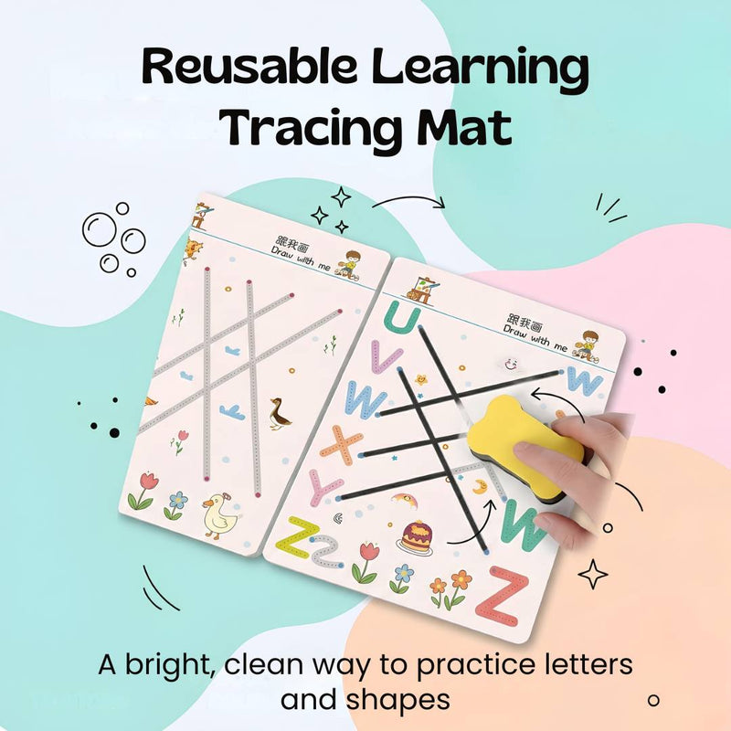 TibaToes™ TraceBuddy Reusable Pen Control Books