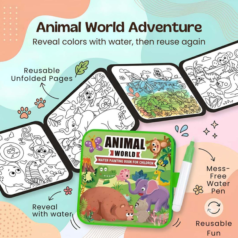 TibaToes™ MagicSplash Water Drawing Book