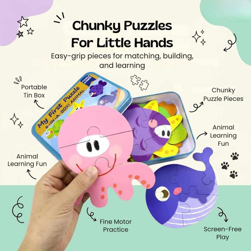 TibaToes™ My First Puzzle Box