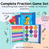 TibaToes™ FractionMaster Magnetic Math Board