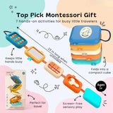 TibaToes™ Montessori Fold & Discover Activity Cube