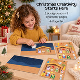 TibaToes™ Christmas Nativity Sticker Story Set