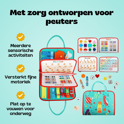 TibaToes™ Montessori Speelbord