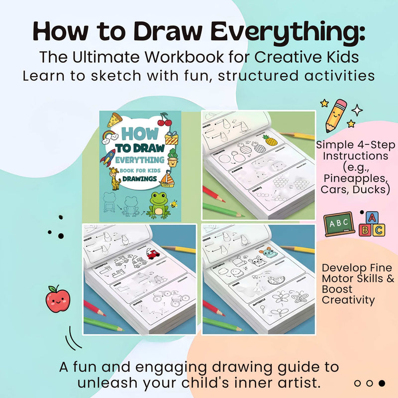 TibaToes™ Step-by-Step Drawing Workbook