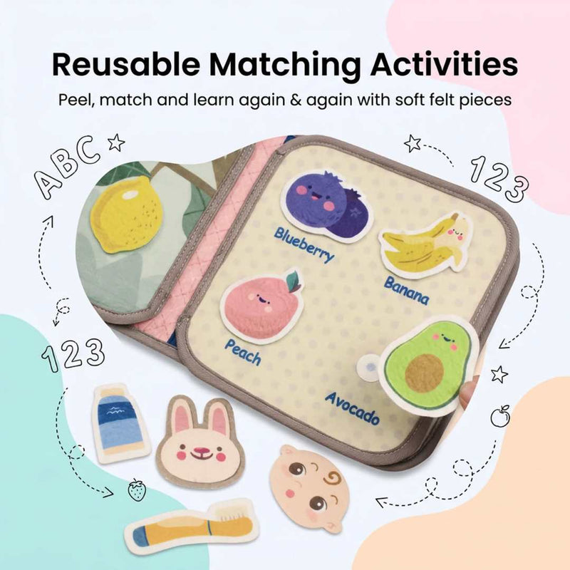 TibaToes™ Baby Busy Book
