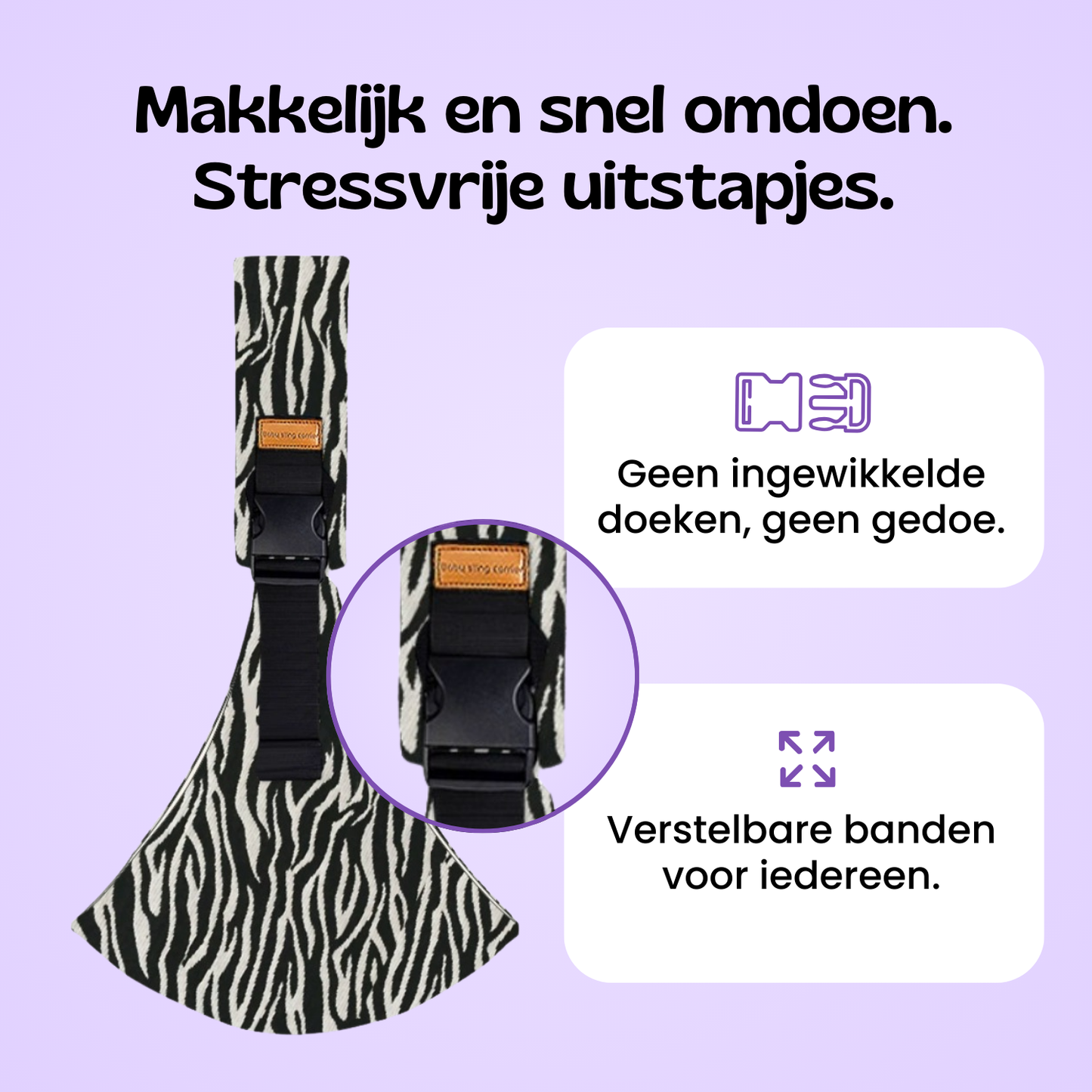 TibaToes™ TibaHug Draagzak