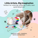 TibaToes™ RainbowBrush Dual-Tip Marker Set