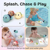 TibaToes™ 3-Pack Turtle Bathtub Toys