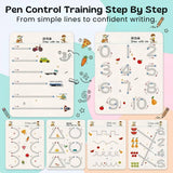 TibaToes™ TraceBuddy Reusable Pen Control Books