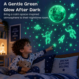 TibaToes™ MoonGlow Astronaut Wall Stickers