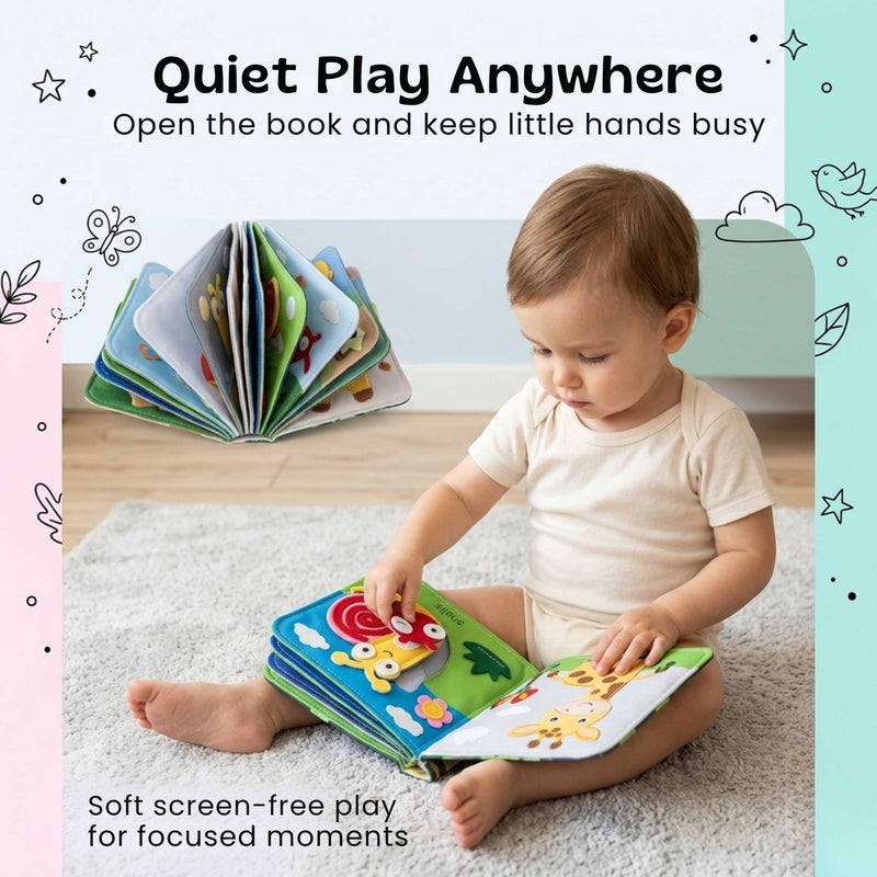 TibaToes™ BusyBuddy Fine Motor Book