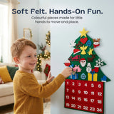 TibaToes™ Felt Christmas Countdown Tree