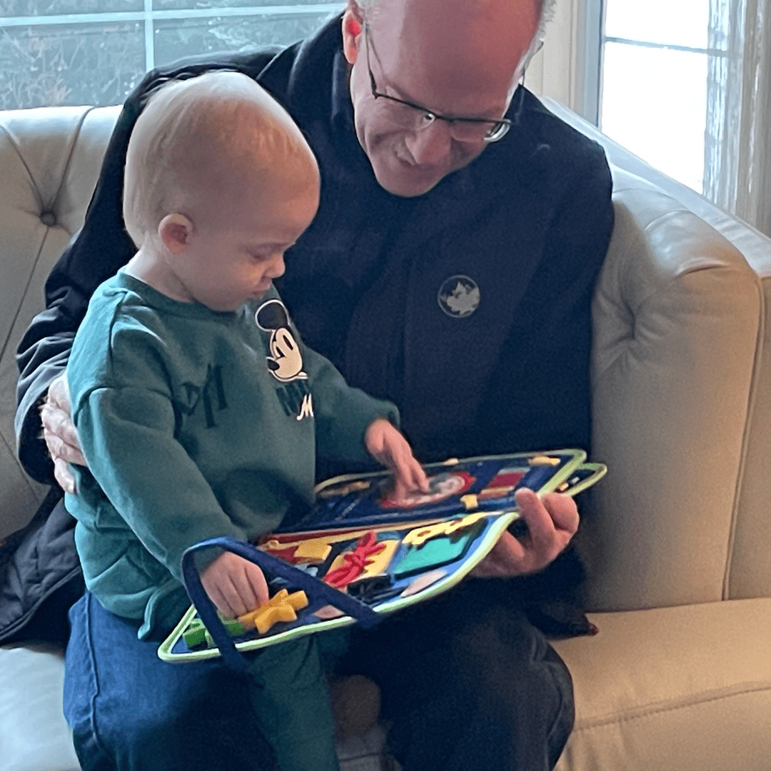 TibaToes™ Montessori Busy Board