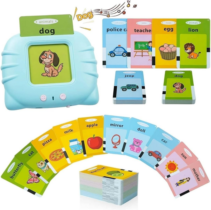 TibaToes™ Montessori Talking Flashcards