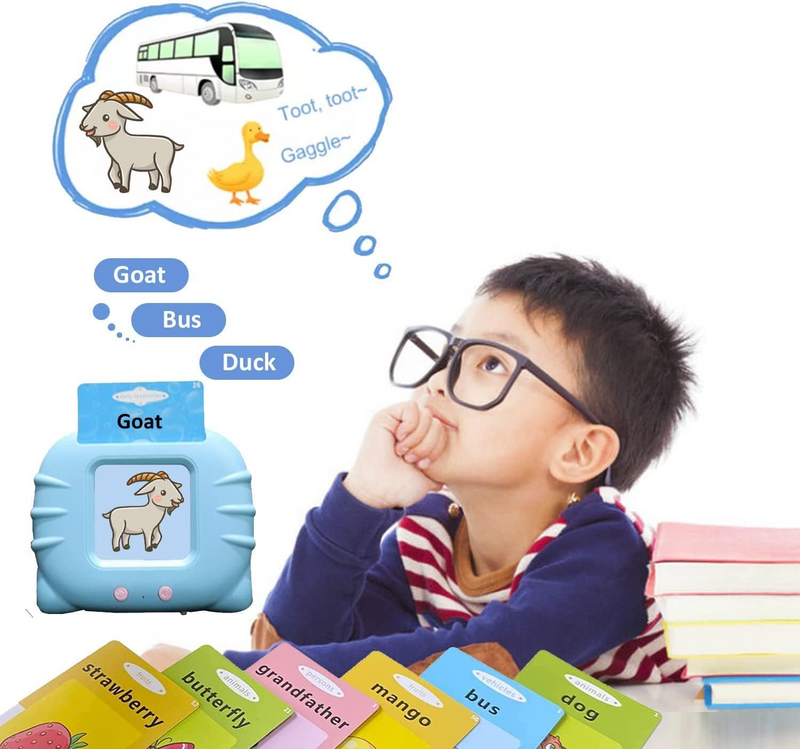 TibaToes™ Montessori Talking Flashcards