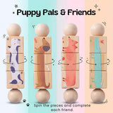 TibaToes™ Spin & Match Animal Friends