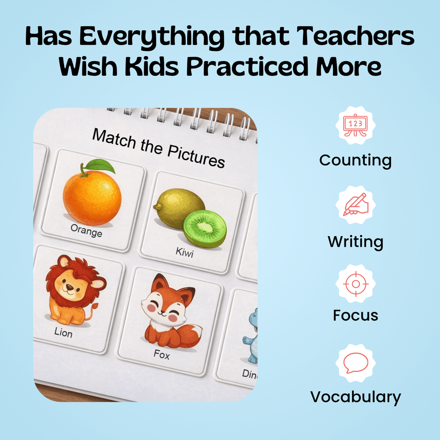 TibaToes™ Montessori Preschool Busy Book image 18
