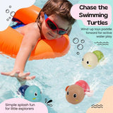 TibaToes™ 3-Pack Turtle Bathtub Toys