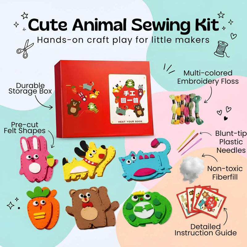 TibaToes™ Woodland Stitch & Sew Craft Kit
