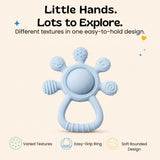 TibaToes™ LittleGrip Silicone Teether Rattle