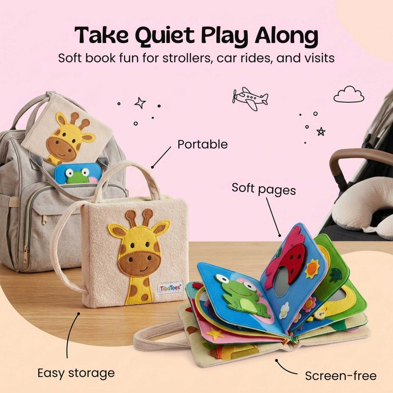 TibaToes™ BusyBuddy Fine Motor Book