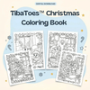 TibaToes™ Christmas Coloring Book