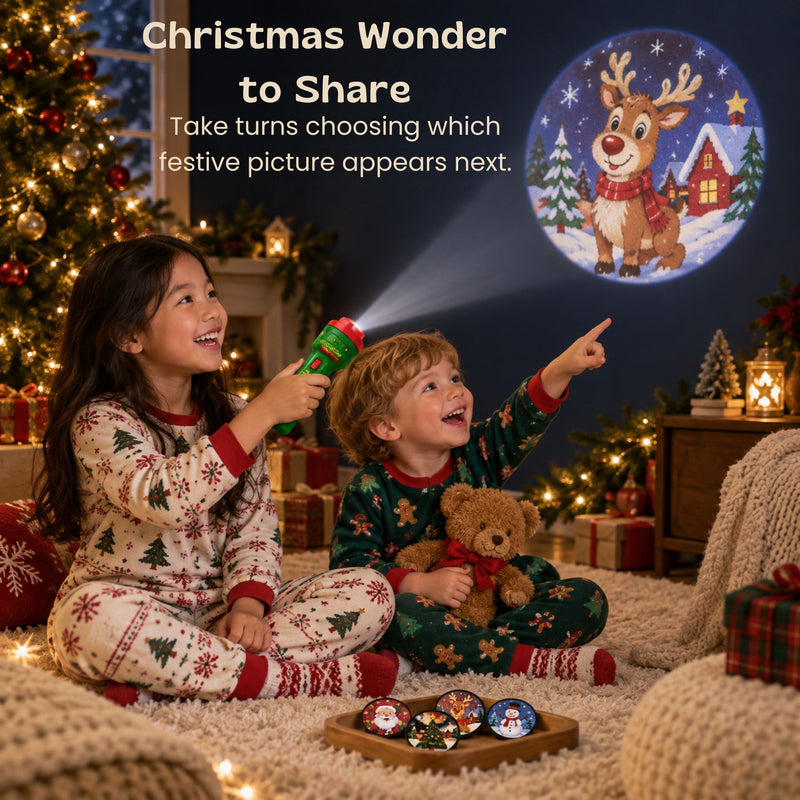 TibaToes™ Christmas Story Flashlight Projector
