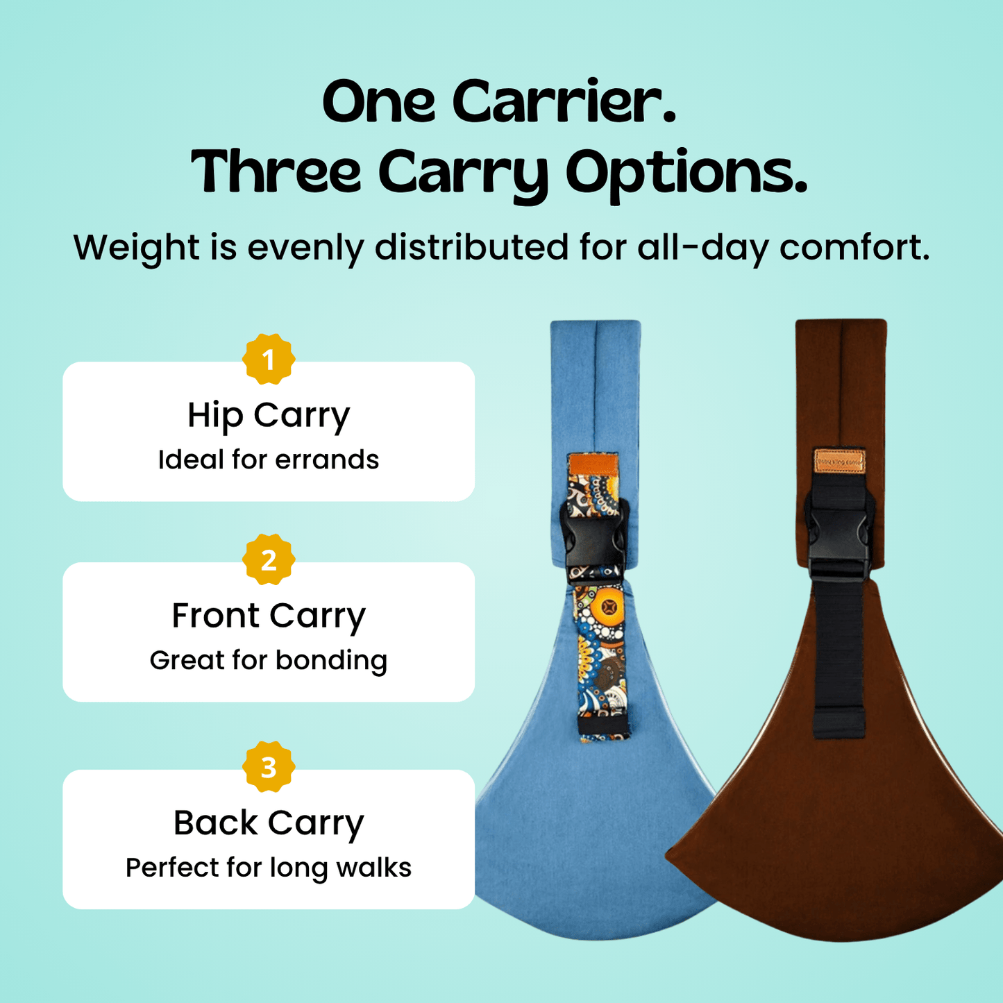 TibaToes™ TibaHug Carrier