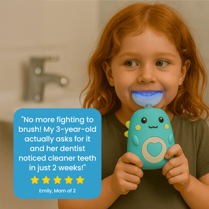 TibaToes™ EasyBrush 360° Ultrasonic Toothbrush