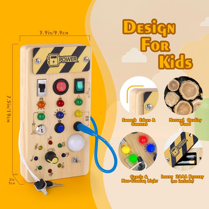 TibaToes™ Montessori Switch Board