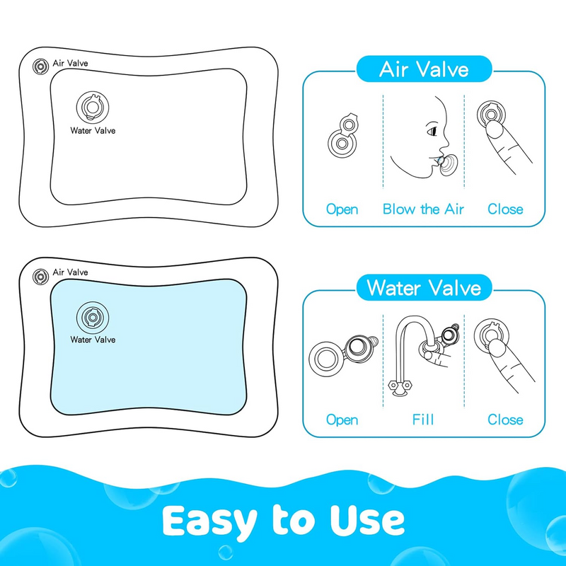 TibaToes™ Sensory Tummy Time Mat