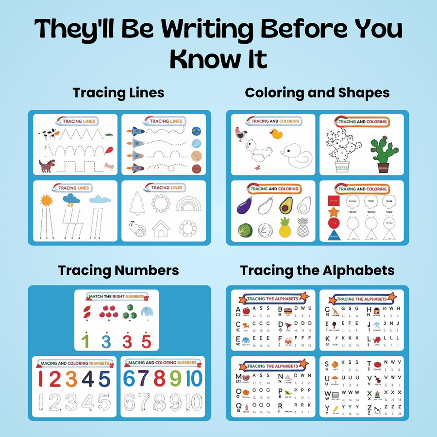 TibaToes™ Montessori Preschool Busy Book image 3