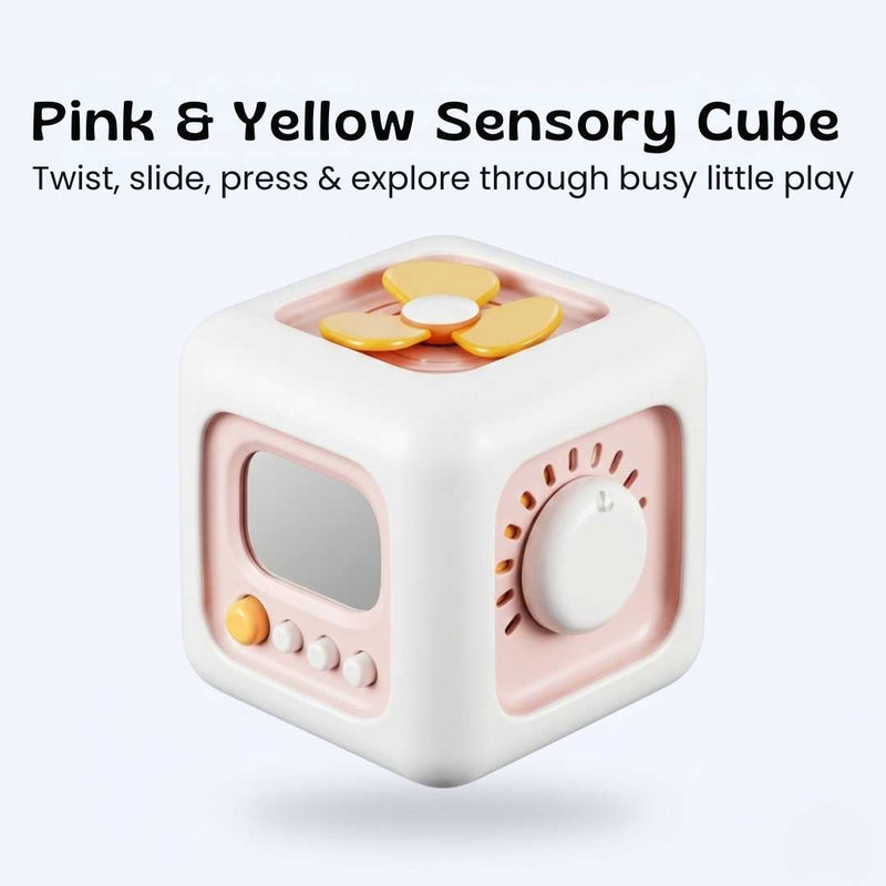 TibaToes™ Montessori Busy Cube