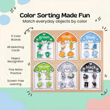 TibaToes™ Color Match Sticker Book