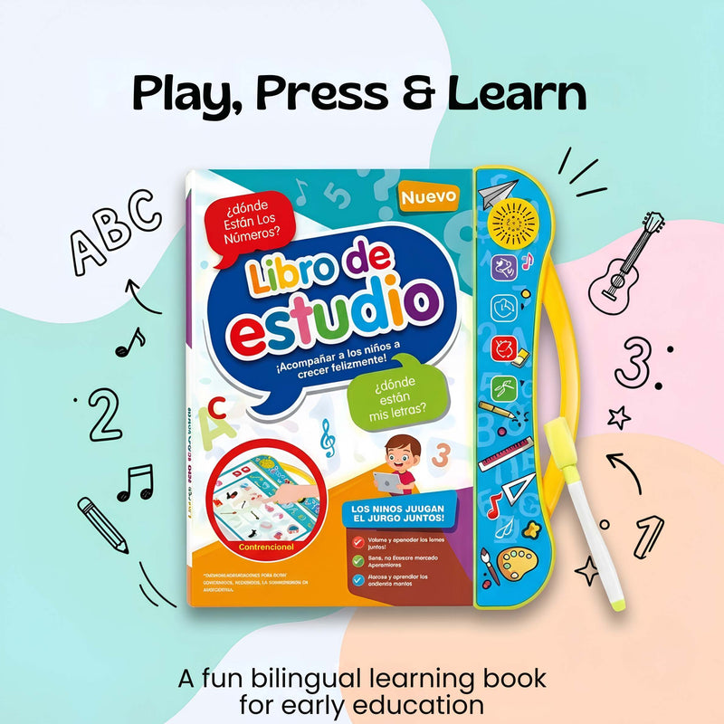 TibaToes™ Spanish Touch & Learn Sound Book