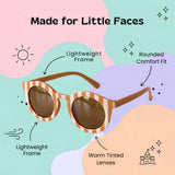 TibaToes Checker Sun Shades
